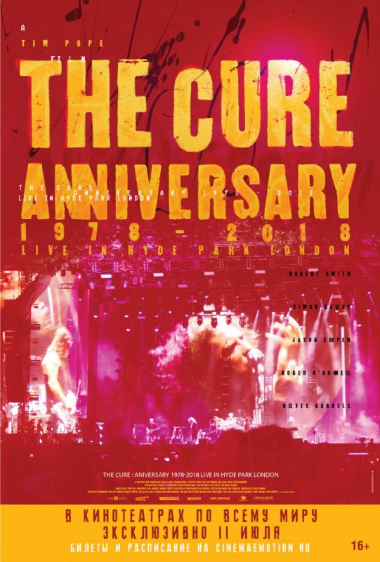 The Cure: Anniversary 1978-2018 Live in Hyde Park London